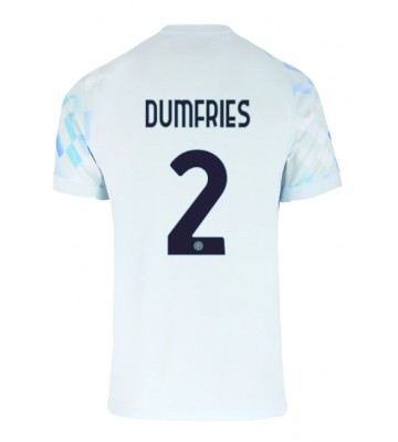 Inter Milan Denzel Dumfries #2 Udebanetrøje 2025-26 Kortærmet